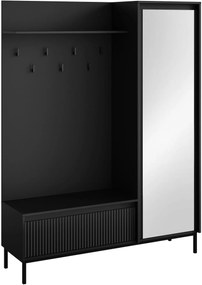 Γκαρνταρόμπα Ozmi-Μαύρο