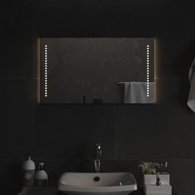 vidaXL Καθρέφτης Μπάνιου με LED 40x70 εκ.