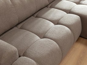 Γωνιακός καναπές Mitto-Gkri Skouro-Αριστερή