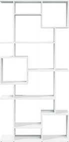 vidaXL Βιβλιοθήκη Λευκή 92x29x188 εκ. από Επεξεργασμένο Ξύλο