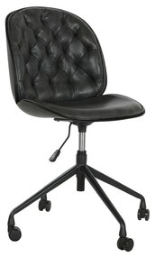 Καρέκλα DKD Home Decor Μαύρο Σκούρο γκρίζο 47,5 x 57,5 x 83 cm