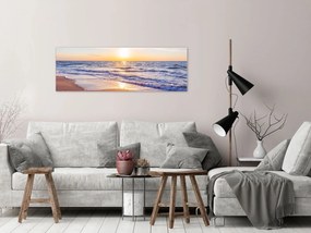 Πίνακας - Calm Waves (1 Part) Narrow Brown 120x40