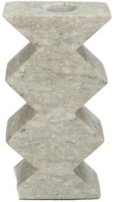 Κηροπήγιο ArteLibre Μπεζ Μάρμαρο 8x4x15.5cm