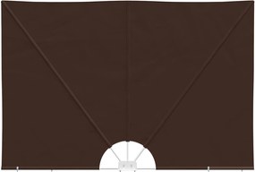 vidaXL Αδιάφανο σκίαστρο μπαλκονιού 240 x 160 εκ Πολυεστέρας