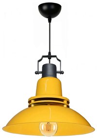 Φωτιστικό Οροφής 780SGN4609 Φ34,5x120cm 1xE27 40W Yellow-Black Opviq