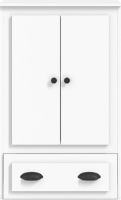 vidaXL Ντουλάπι Λευκό 60 x 35,5 x 103,5 εκ. από Επεξεργασμένο Ξύλο
