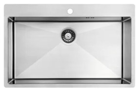Macart StaR/10 N-100 XL Ένθετος Ανοξείδωτος νεροχύτης 90cm