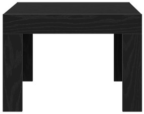 vidaXL Τραπεζάκι σαλονιού Μαύρη δρυς 50 x 50 x 35 cm
