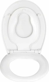 Καπάκι Λεκάνης 2 Σε 1 (41.5x37.5) Wenko Delos White 22973100