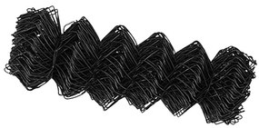 vidaXL Φράχτης αλυσίδας Γκρι 25 x 0,4 m Ατσάλι