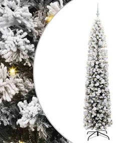 vidaXL Τεχνητό Χριστουγεννιάτικο Δέντρο με 300 LED Πράσινο 210 cm