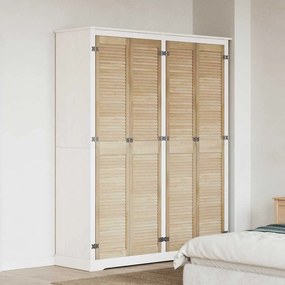 vidaXL Πόρτες Ντουλάπας Other με πόρτα 4 pcs Καφέ 201 x 39.5 x 2.1 εκ