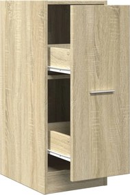 vidaXL Συρταριέρα Γενικής Χρήσης Sonoma Δρυς 30x41x77,5 εκ Επεξ. Ξύλο