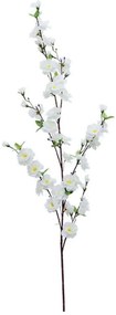Τεχνητό Λουλούδι Αμυγδαλιά 00-00-1831-1 125cm White Marhome Συνθετικό Υλικό