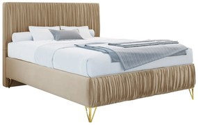 Επενδυμένο κρεβάτι Mars-Ekrou-140 x 200