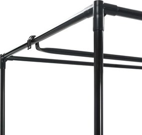 vidaXL Ντουλάπα Κρεμ 75x50x160 εκ.