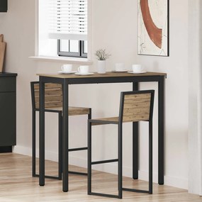 vidaXL Τραπεζαρίες Επεξεργασμένο ξύλο