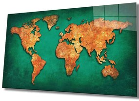 Πίνακας Γυάλινος 221JRS1646 72x46cm Multi Wallity Horizontal Γυαλί