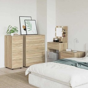 vidaXL Ντουλάπι αποθήκευσης Δρύς Sonoma 40 x 48 x 105 εκ