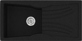 Sanitec Classic 328 (99×51) - Γρανιτένιος νεροχύτης - Metallic SPACE