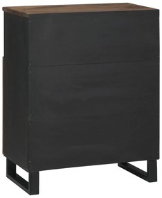 vidaXL Μπουφές 60 x 33,5 x 75 εκ από Στερεό Ξύλο και Κατασκευασμένο Ξύλο