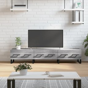 vidaXL Έπιπλο Τηλεόρασης Γκρι Sonoma 150 x 36 x 30 εκ. Επεξεργ. Ξύλο