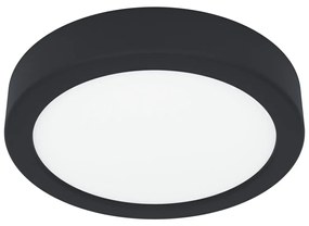 Φωτιστικό Οροφής Eglo 900581 FUEVA 5 Μαύρο Ματ (Black Mat) 3000K