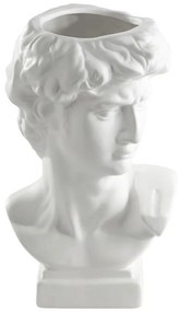 Βάζο Κεραμικό Πρόσωπο Felicien 421001 16x14x26cm White Eglo Κεραμικό