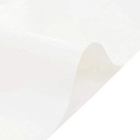 vidaXL Μουσαμάς Λευκός 1 x 2,5 μ. 650 γρ./μ²