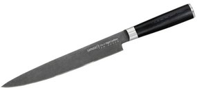 Μαχαίρι Τεμαχισμού MO-V Stonewash SM-0045B 23cm Black Samura Ανοξείδωτο Ατσάλι
