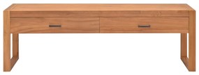 vidaXL Έπιπλο Τηλεόρασης 120 x 40 x 45 εκ. από Μασίφ Ξύλο Teak