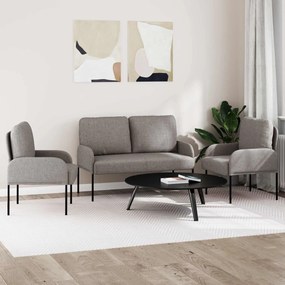 vidaXL Σετ Καναπέ 3 τμχ. Taupe Κόντρα πλακέ