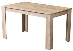 Τραπέζι Τραπεζαρίας Itaka Γκρί Δρύς 135x80x75 εκ.