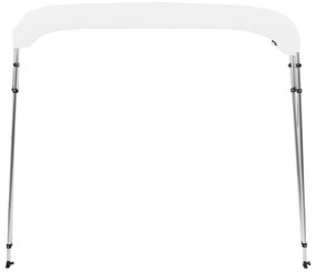 vidaXL Τέντα Σκάφους με 4 Αψίδες Λευκή 243 x 210 x 137 εκ.