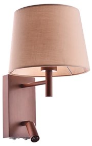 Φωτιστικό Επίτοιχο Aca OD5617WDLED NARKISSOS Μπεζ/Κρεμ (Beige/Creme) 3200K
