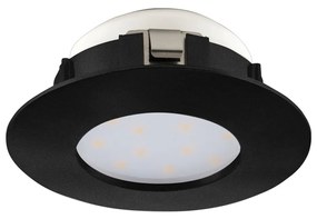 Φωτιστικό Χωνευτό Eglo 900743 PINEDA Μαύρο Ματ (Black Mat) 3000K