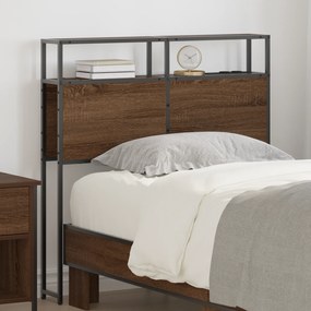 vidaXL Κεφαλάρι Αποθήκης Καφέ δρυς 80 cm Επεξεργασμένο ξύλο