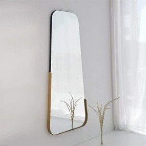 Stewehome Καθρέφτης Ολόσωμος Χρυσό Πλαίσιο 60x130x130 cm