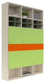 ALFA SET  Βιβλιοθήκη Ξύλινη AS 90075 BEST-90075