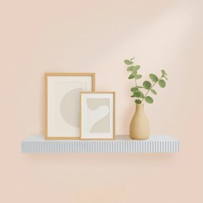 Ράφι Τοίχου Homea - 60x23.5x3.8cm - Λευκό