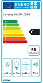 Συμβατικός Απορροφητήρας Samsung NK24M1030ISUR Χάλυβας