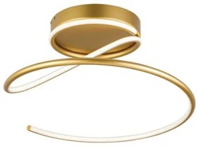 Κρεμαστό Φωτιστικό Οροφής LED Χρυσό Jill 4263200 Viokef 4263200 Χρυσό
