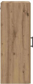 vidaXL Επιτοίχιο ντουλάπι Artisan Oak 34,5 x 34 x 90 εκ.