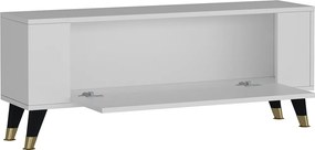 Stewehome Μοντέρνο έπιπλο τηλεόρασης με ντουλάπι 120x26x48 cm