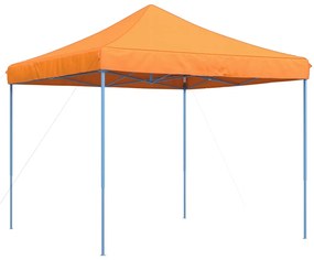 vidaXL Τέντα Εκδηλώσεων Πτυσσόμενη Pop-Up Πορτοκαλί 292x292x315 εκ.