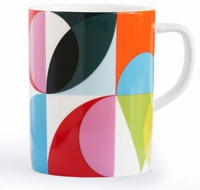 Κούπα Πορσελάνινη Solena CM04 330ml Multi Remember Porcelain