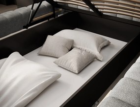 Επενδυμένο κρεβάτι Cloud-Gkri-160 x 200