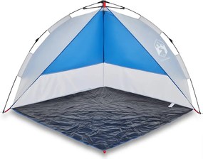 vidaXL Σκηνή Παραλίας Αδιάβροχη Ταχείας Απελευθ. Μπλε Αζούρ