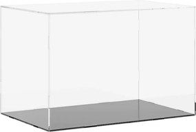 vidaXL Κουτί Βιτρίνας Διαφανές Ακρυλικό 56x36x37 εκ.
