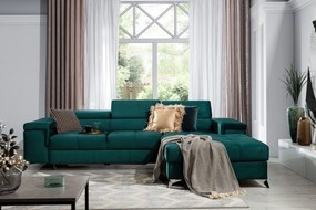 Γωνιακός καναπές Osby-Δεξιά-Prasino